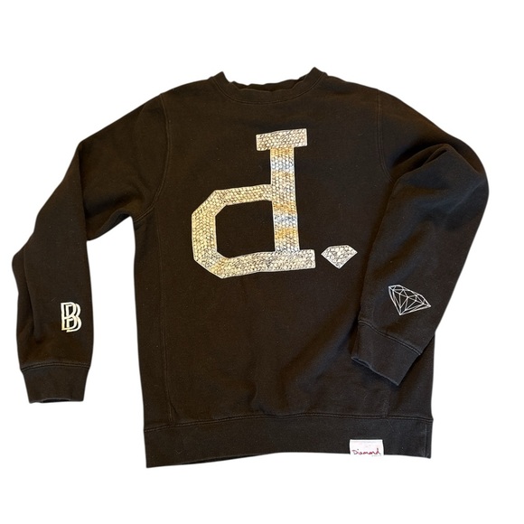 Diamond Sweater- black-Size S - Picture 1 of 4